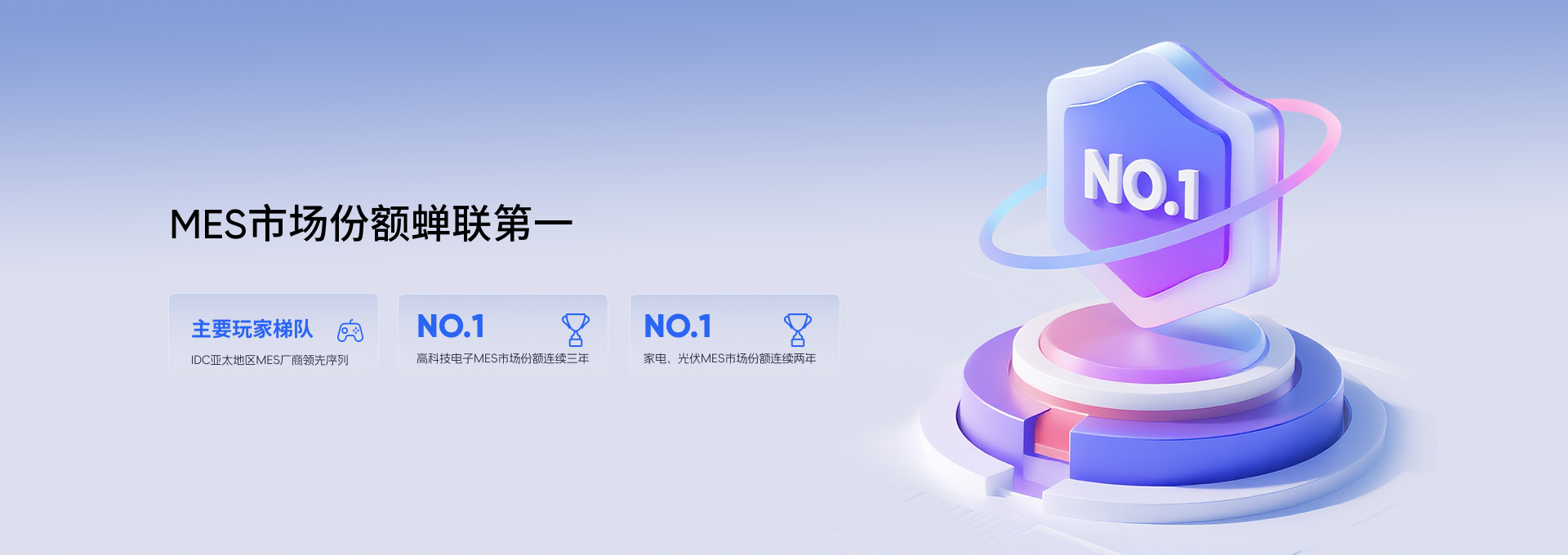 MES市場份額蟬聯第一